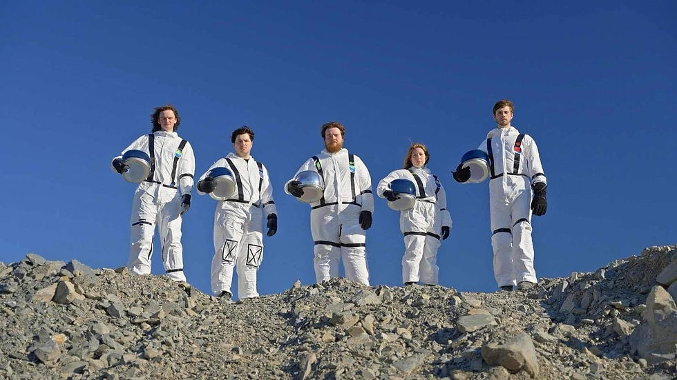 Exploring Cosmic Grooves: A Review of “Gravity” by With Violet ( music video review )