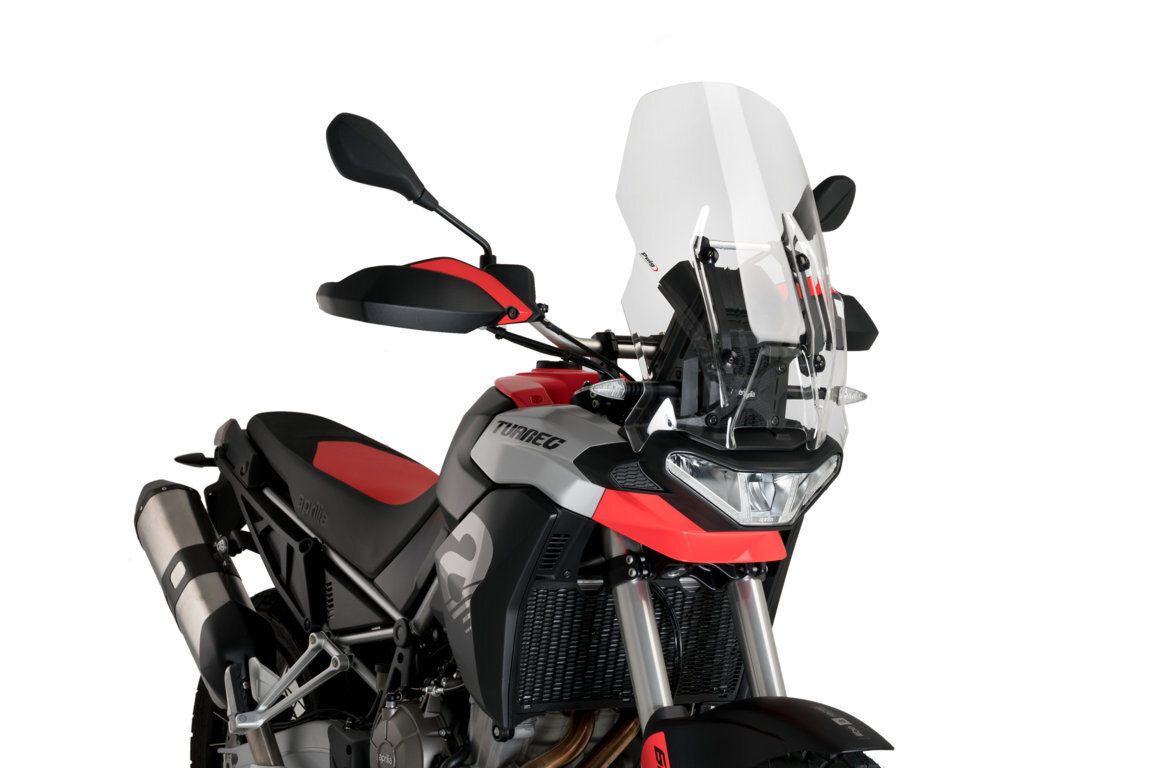 Puig Touring Screen For Aprilia Tuareg 600 (2022 - Onwards) - Clear