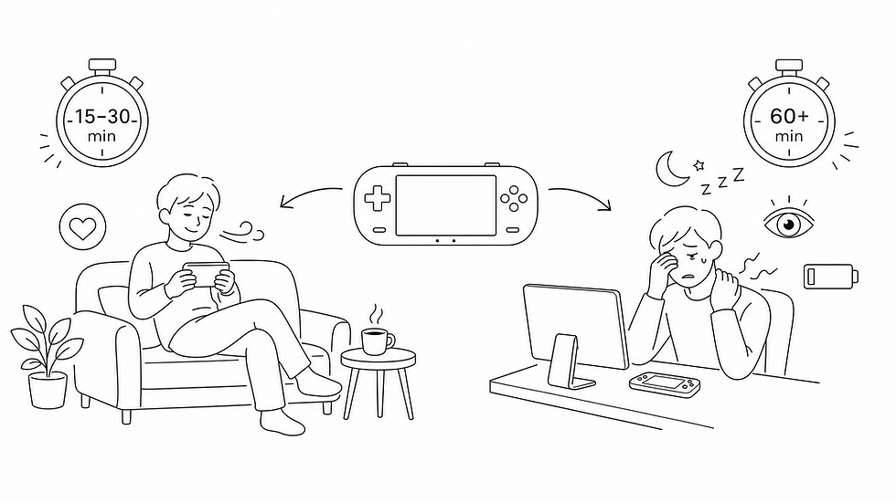 健康サロンが紹介|ゲームは癒やしになる?リラックス効果と疲労の境界線