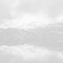 Landscape image in blown out black and white