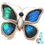 Thumbnail: Iridescent Butterfly Pin/Necklace