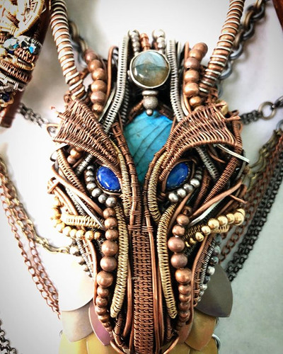 Custom Dragon Head w/ optional removable wings Jewelry Design