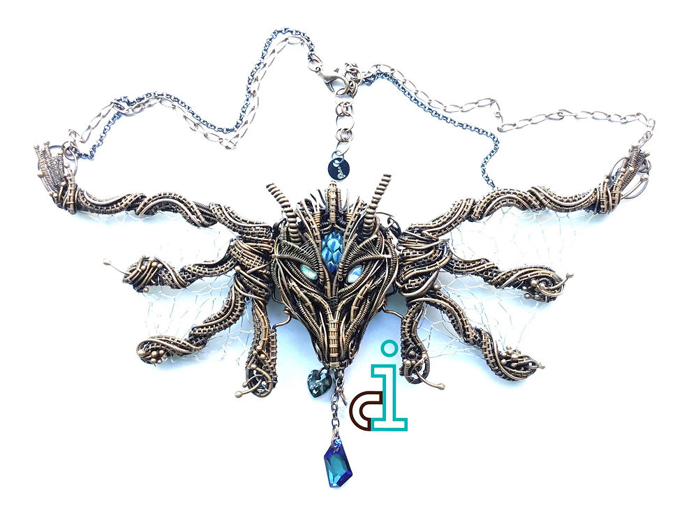 Thumbnail: Custom Dragon Head w/ optional removable wings