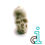 Thumbnail: Bali Skull  #5- hand carved