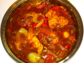 Stewed Chicken Breast & Sauted Vegetables