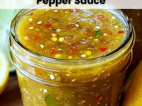 Caribbean Lime Lemon Pepper Sauce