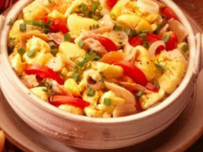 Jamacian Ackee and Saltfish