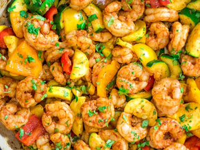 Shrimp and Vegetable Skillet