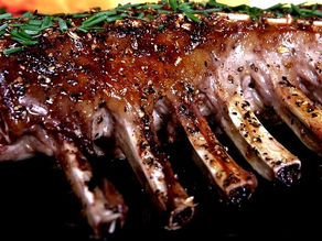 Grilled Rack of Lamb