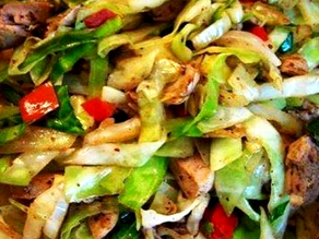 Chicken Cabbage Stir Fry