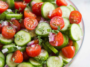 Tomato & Cucumber Salad
