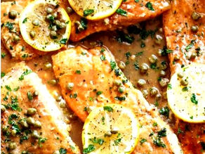 Easy Salmon Piccata