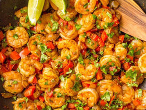 Mexican Shrimp Skillet