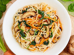 Japchae-Inspired Noodles