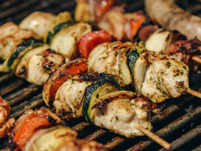 Grilled Chicken Kabobs