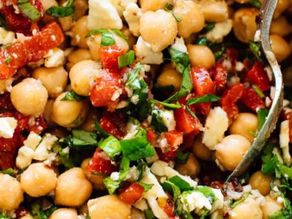 Marinated Chick Peas Salad