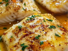 Fish Fillets in Orange Sauce