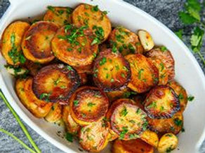 Roasted Potatoes with butter