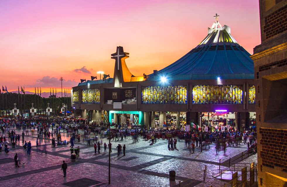 Basilica de Guadalupe en Ciudad de Mexico