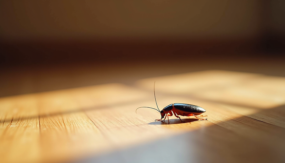 Exploring Common Cockroaches in the West American Oriental Brown Banded and German Varieties