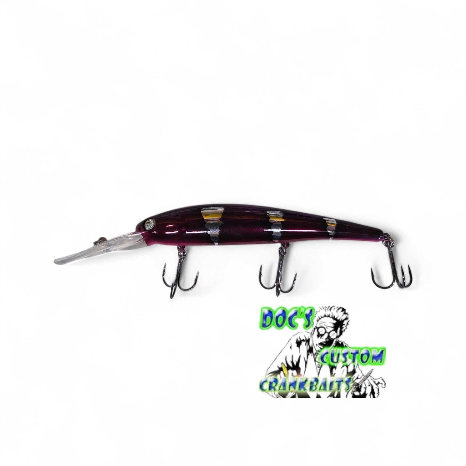 Bandit Walleye Deep in Purple Passion