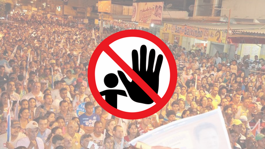 Decreto proíbe realização de comícios e carreatas durante o período eleitoral no município.