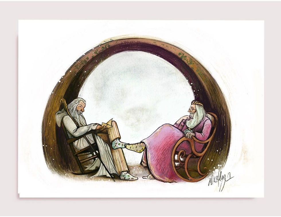 Thumbnail: If they met - Art Print