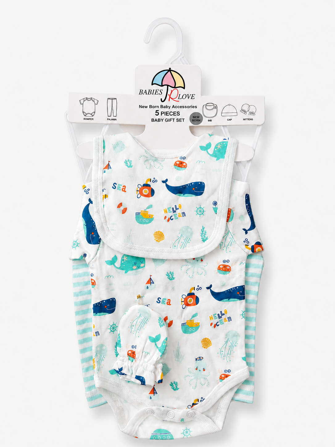 Newborn Baby Gift Set – 5 Pieces