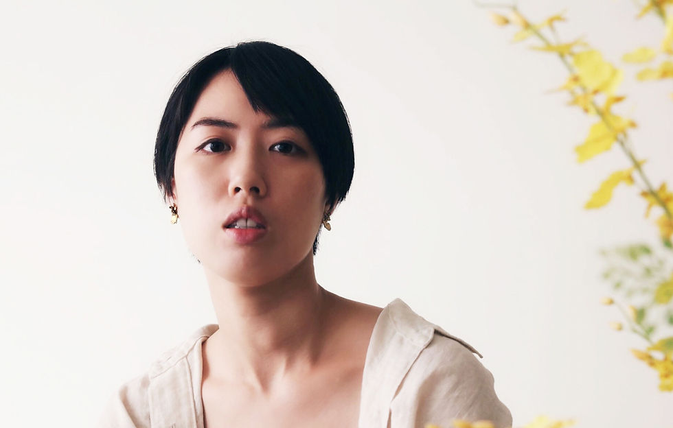 Miniature : Dancing Doll Orchid - Earring #1