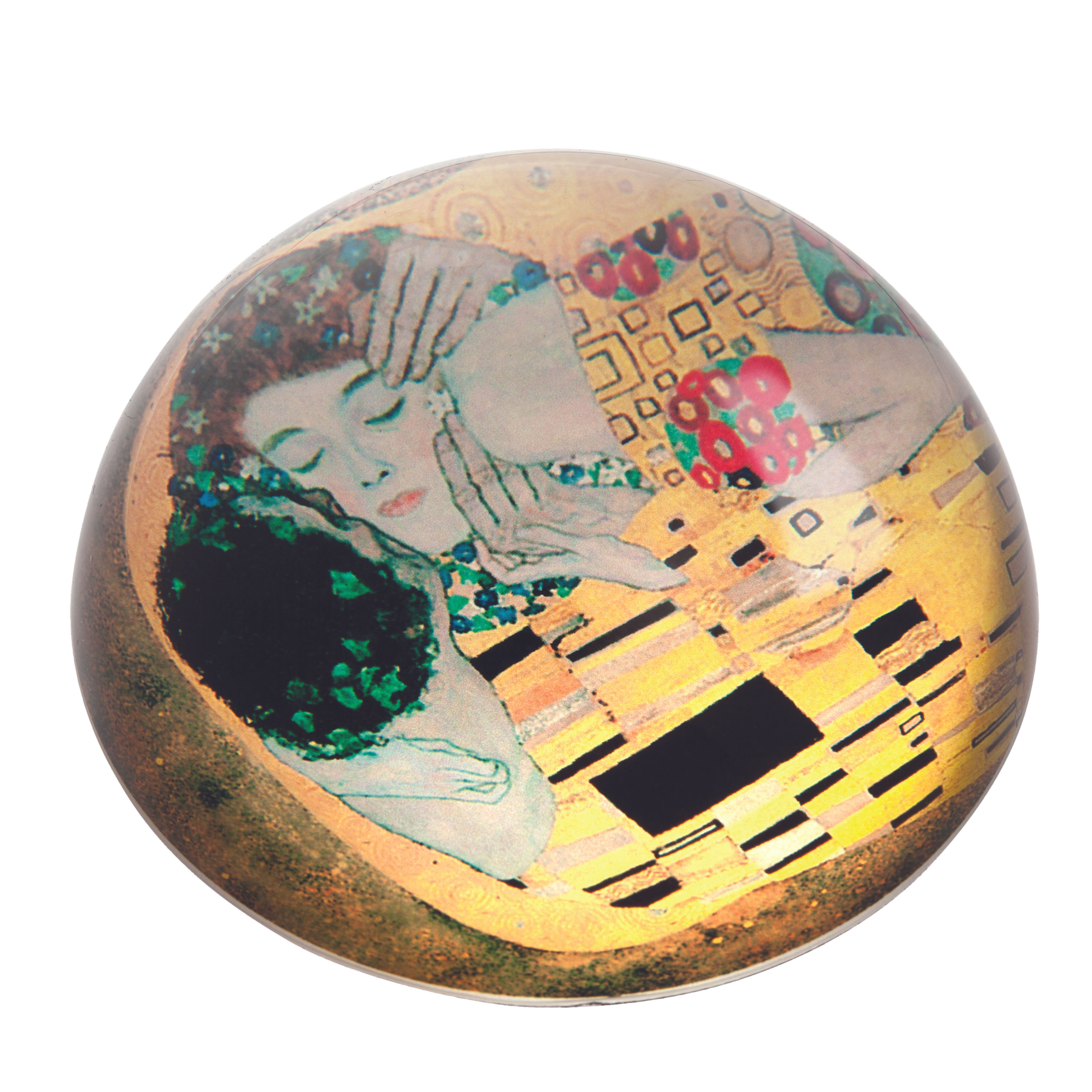 Dartington Paperweight - Gustav Klimpt The Kiss