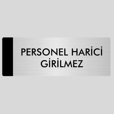 0.45 mm alüminyum üzerine dijital transfer baskı ile üretilen yönlendirme levhalarımız, çift taraflı bant sayesinde duvara kolayca monte edilir. Ofisler, hastaneler ve oteller gibi mekanlar için idealdir. Dayanıklı ve estetik tasarımıyla mekanınıza değer katar.