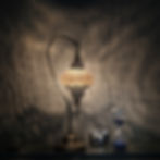 Thumbnail: Turkish  Mosaic Swan Lamp, %100 Handmade Original, Free Shipping