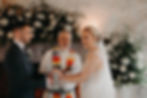 Handfasting Cord in ceremony