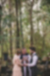 handfasting cord in a ceremony