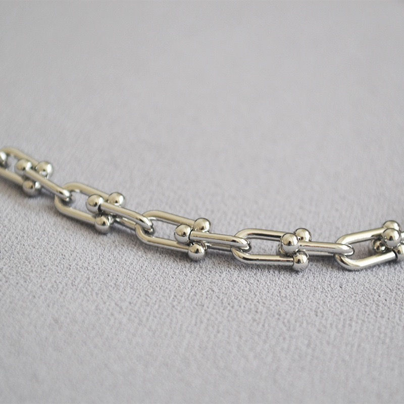 Thumbnail: 18K Gold PVD Plated- U Link Chocker