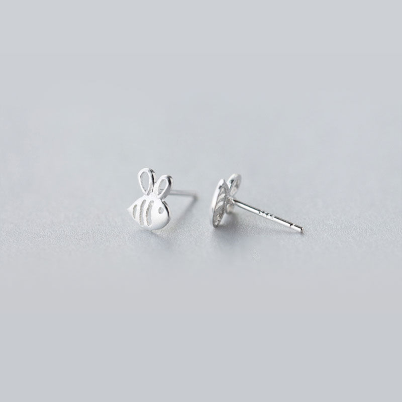 Thumbnail: S925 Cute Bee Studs