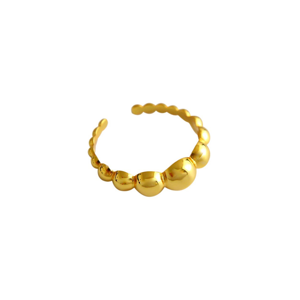 Thumbnail: S925 Bead Dot Ring