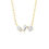 Thumbnail: S925 Triplet CZ Necklace 