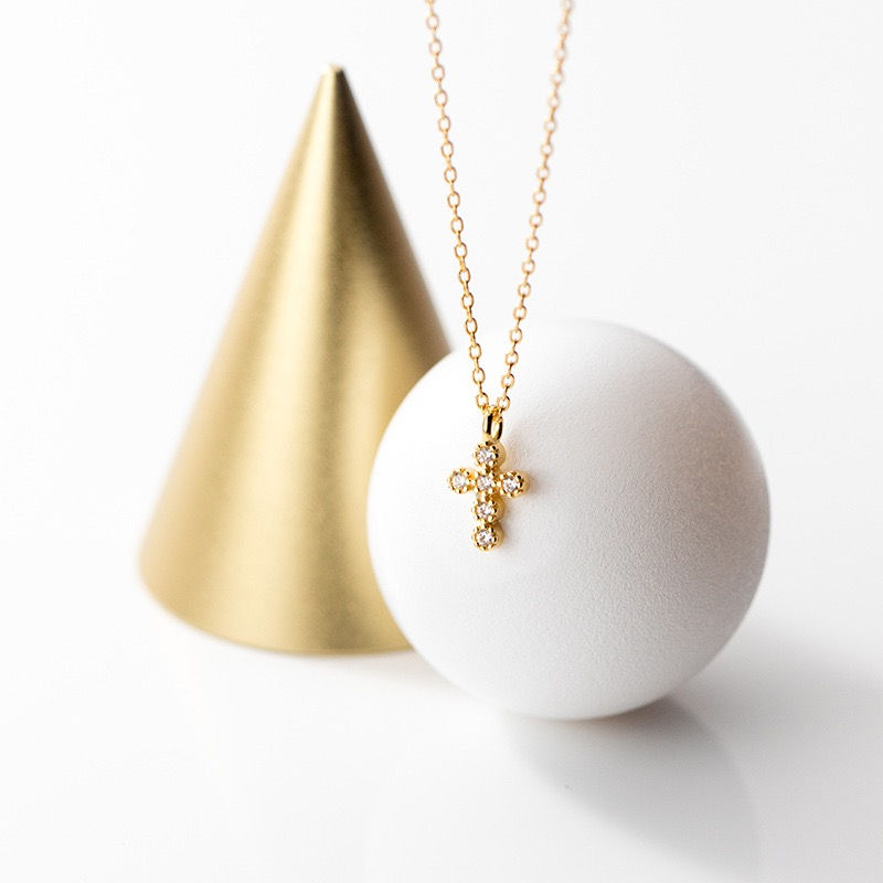 Thumbnail: S925 Cross Necklace
