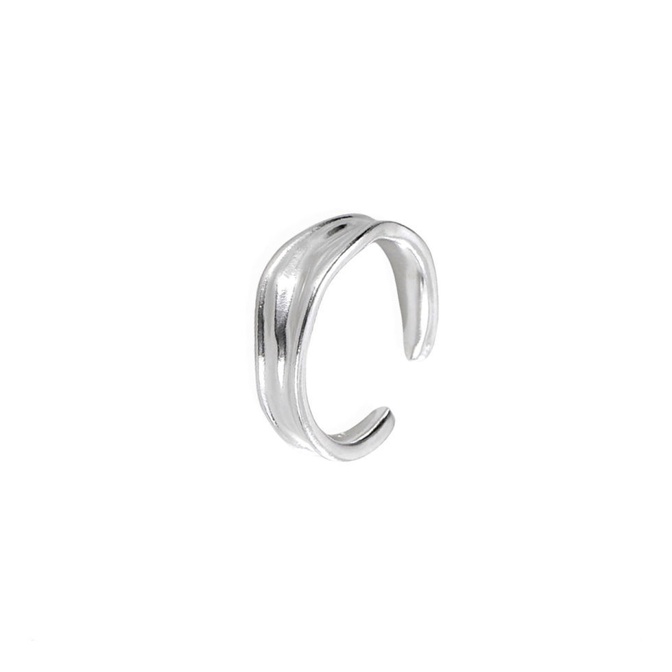 Thumbnail: S925 Wrinkled Ring
