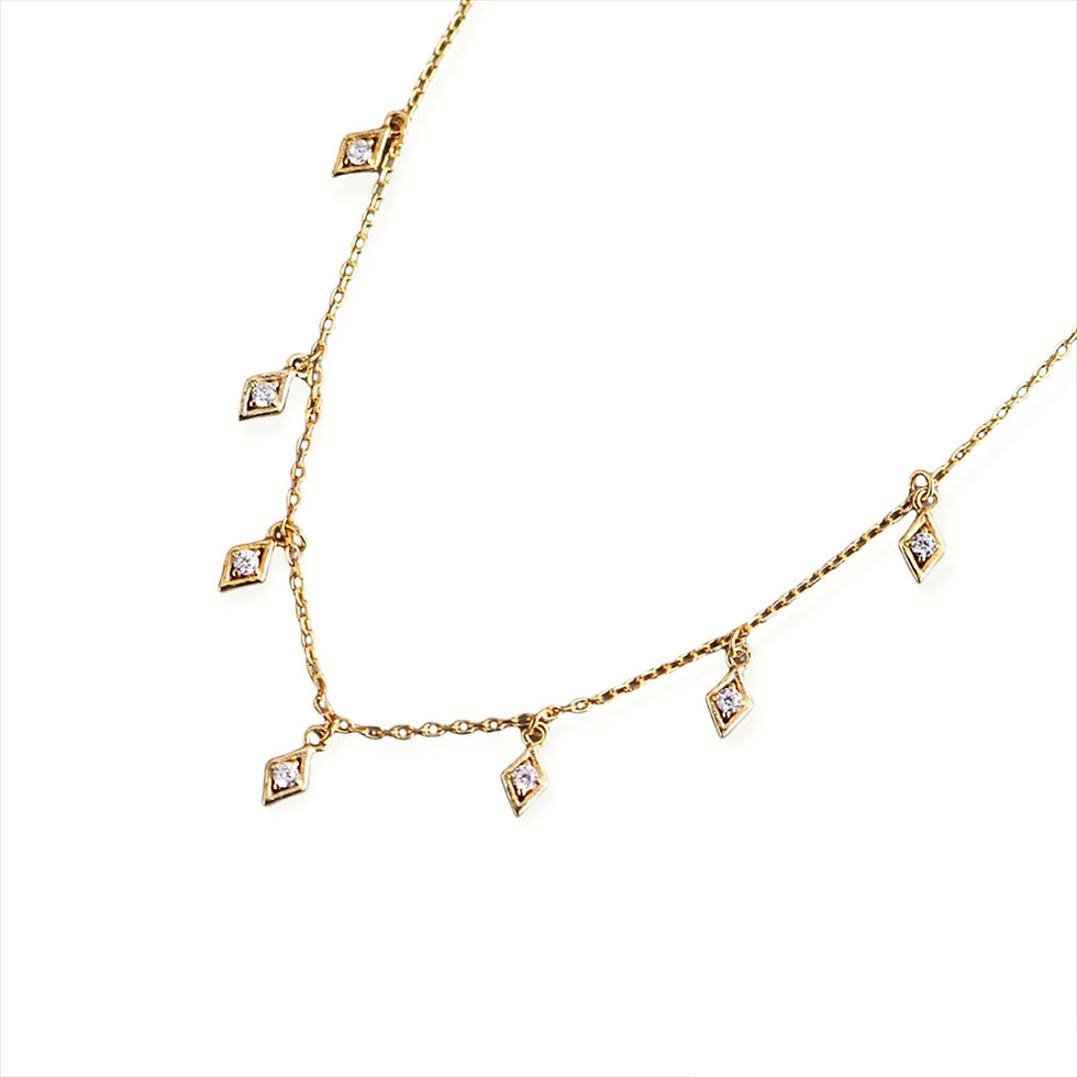 Thumbnail: S925 Diamond Necklace  