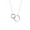 Thumbnail: S925 Double Circle Necklace