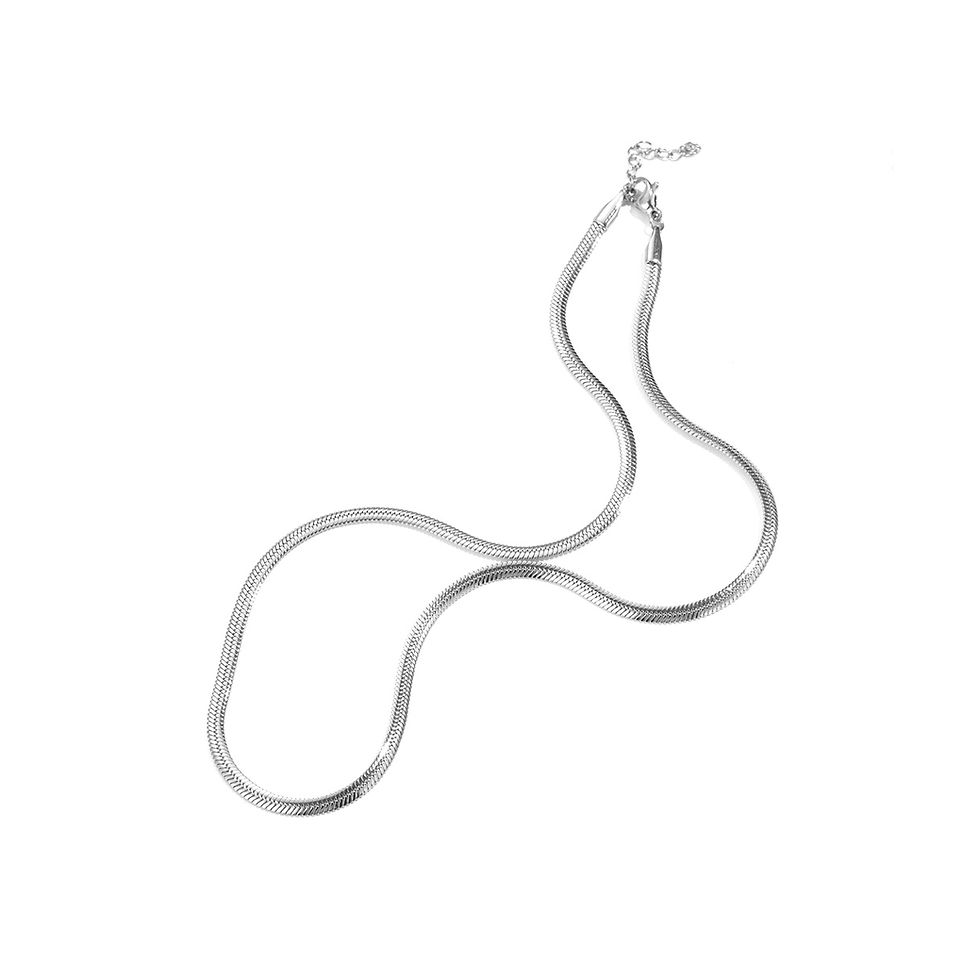 Thumbnail: 316L - 18k Gold Plated Snake Chains 