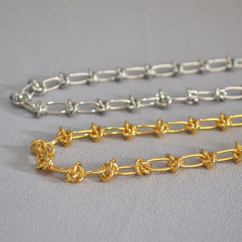 Thumbnail: 18K Gold PVD Plated- Knot Chocker