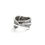 Thumbnail: S925 Handmade V Feather Adjustable Ring