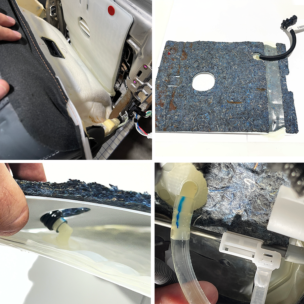 The liquid-filled passenger pressure pad found on the 2021 Lexus LX570