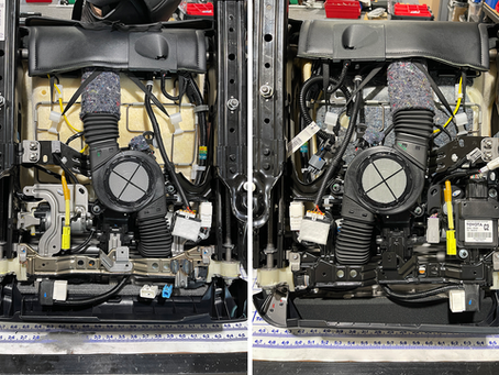 A seat gets disassembled: Part 2- Lets learn together what is inside a 2021 LX570 passenger seat bottom