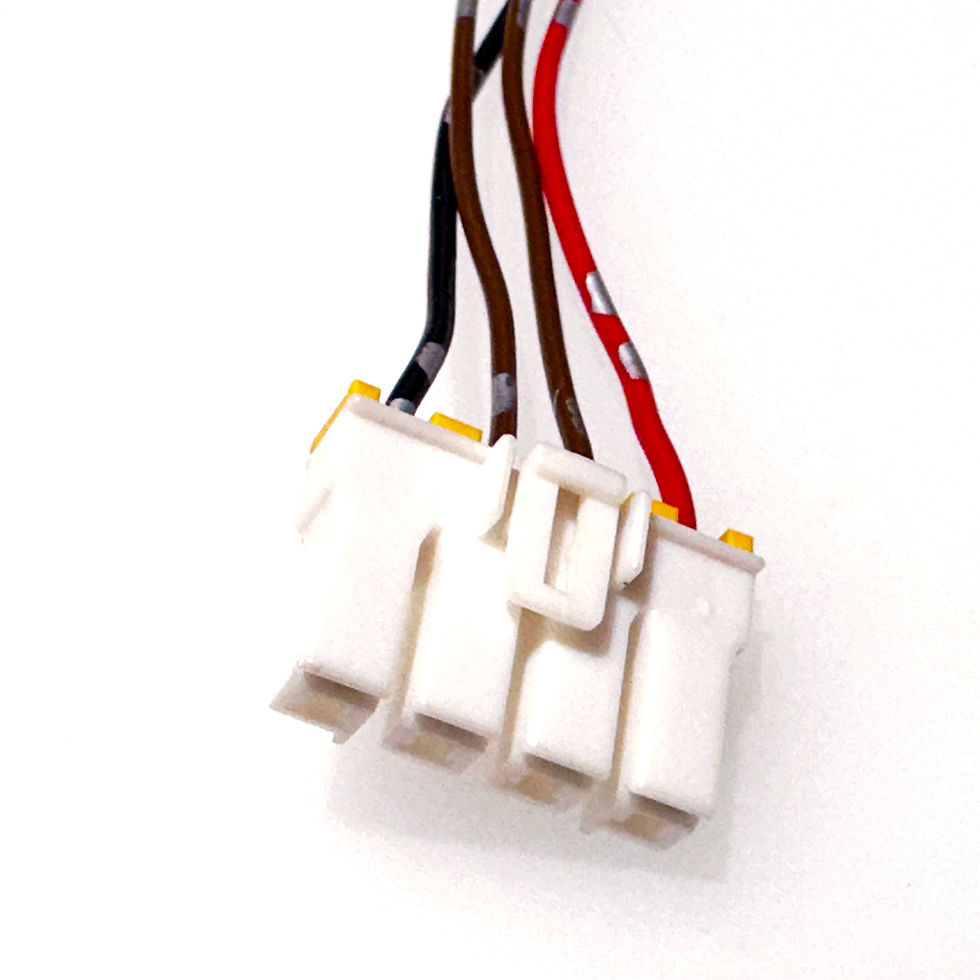 This is the connector that is not available anywhere separately so a core-charge is required in order to get more in for repurposing. This plugs right into the seat heater control module.