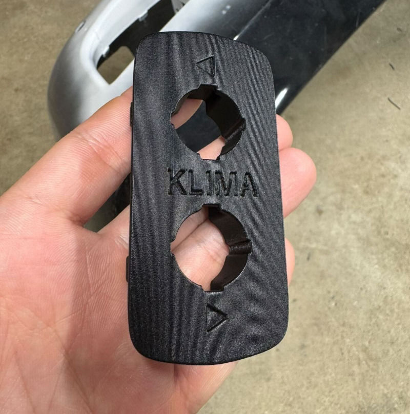 Klima switch mount from Ben3D Build