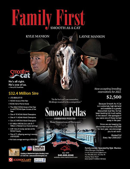 NCHA WORLD FINALS PROGRAM AD '21